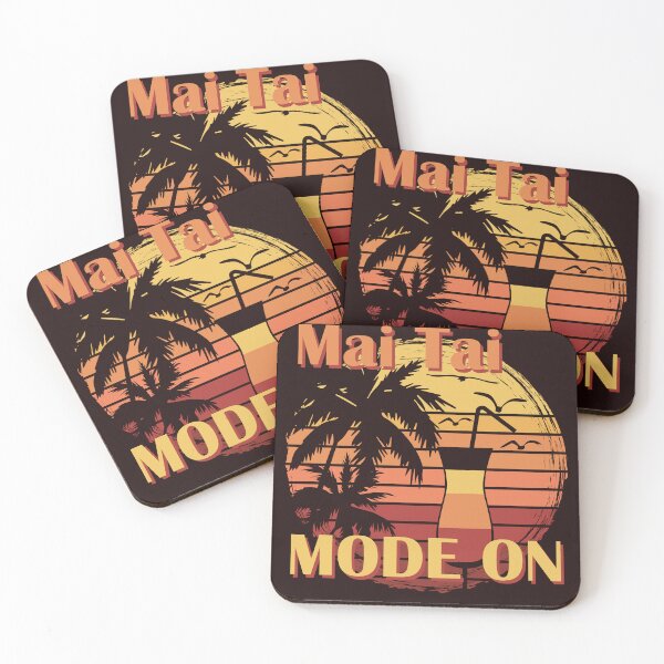 Item preview, Mai Tai Mode On designed and sold by Salukeart.