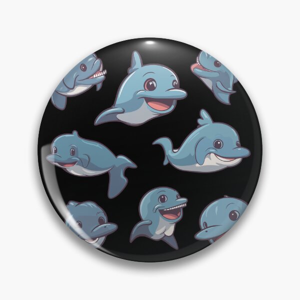 Item preview, Dolphins Stickers Pack designed and sold by StickerWorlds.