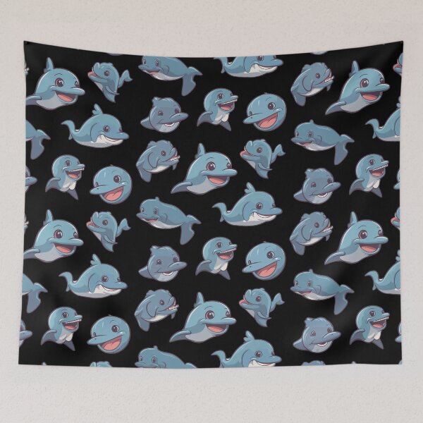 Item preview, Dolphins Stickers Pack designed and sold by StickerWorlds.