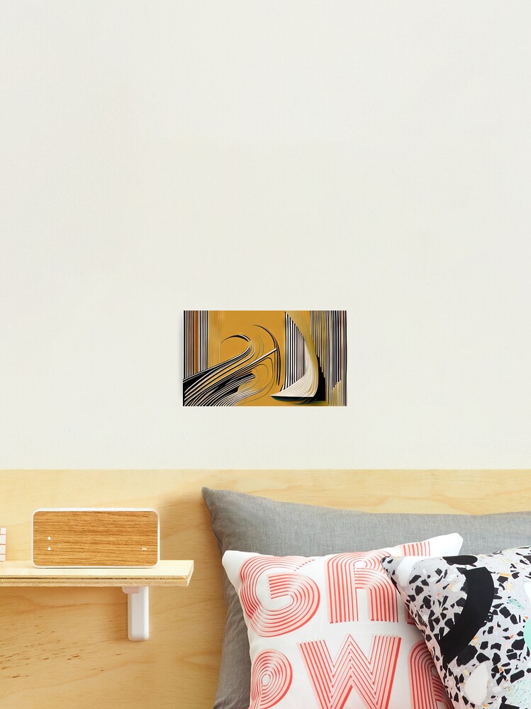 Thumbnail 2 of 3, Photographic Print, Colorful Abstract Pattern designed and sold by FireScreen.