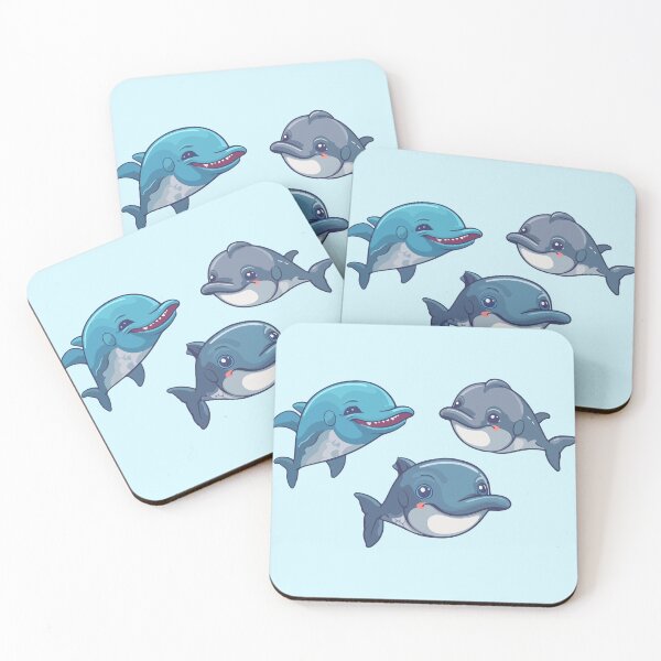 Item preview, Dolphins Stickers Pack designed and sold by StickerWorlds.