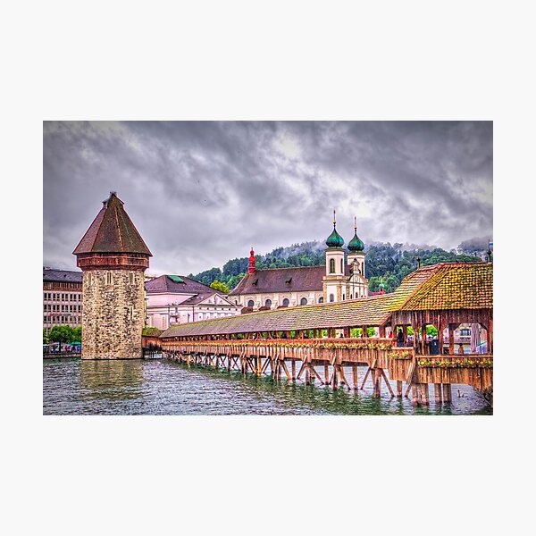 Item preview, Kapellbrücke - Lucerne designed and sold by Viv Thompson Photography .