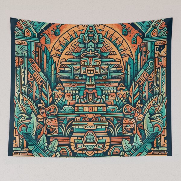 Item preview, Aztec Sun Stone designed and sold by unthinkabletees.