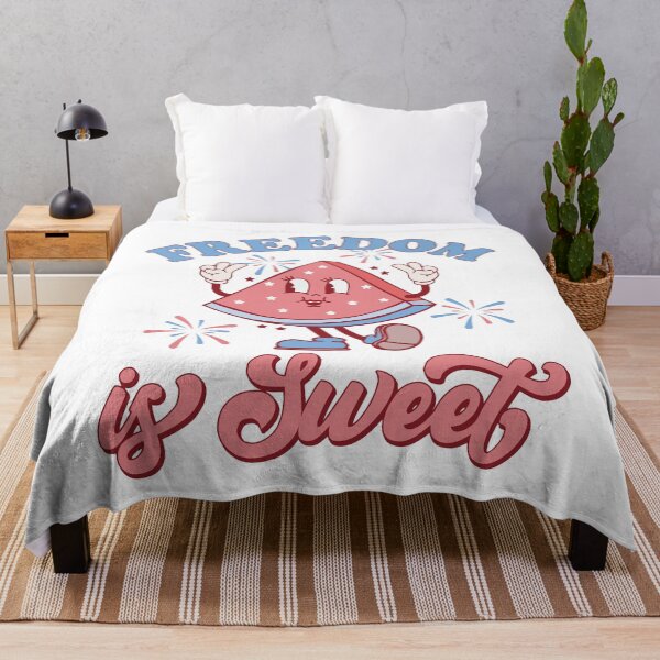 Item preview, Freedom is Sweet, Funny Retro Sweet Independence designed and sold by printify.