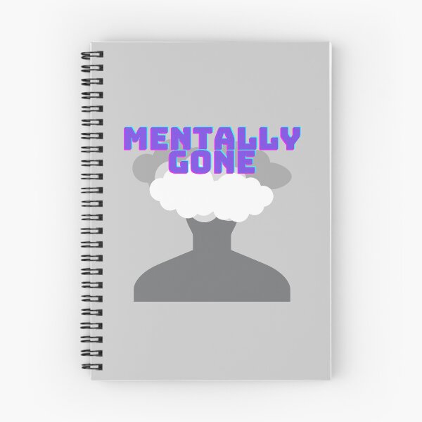 Item preview, Mentally Gone Head in the Clouds designed and sold by GnomelyDragon.