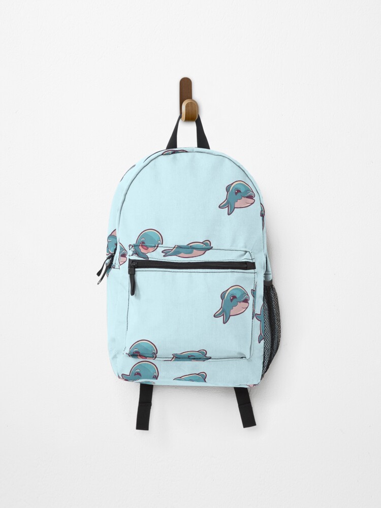 Thumbnail 1 of 3, Backpack, Dolphin Sticker Pack designed and sold by StickerWorlds.