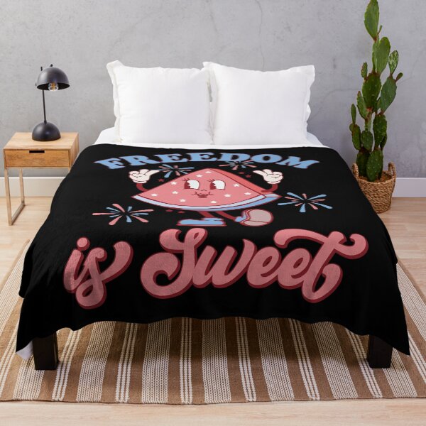 Item preview, Freedom is Sweet, Funny Retro Sweet Independence designed and sold by printify.