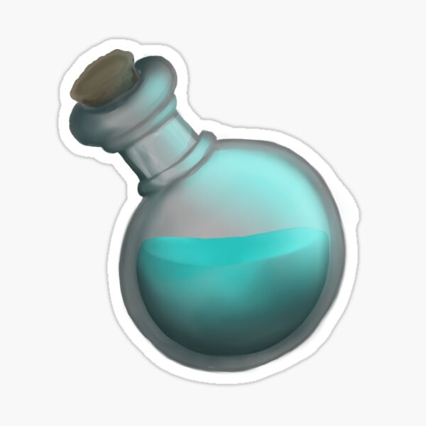 Health potion Sticker for Sale by ChokingGames