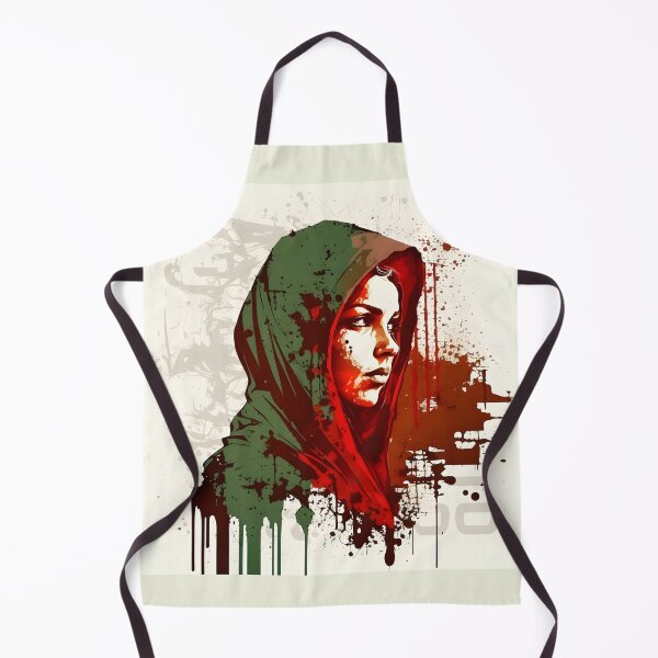 Item preview, Green Hijab Stained With Red designed and sold by QuietJamsDesign.
