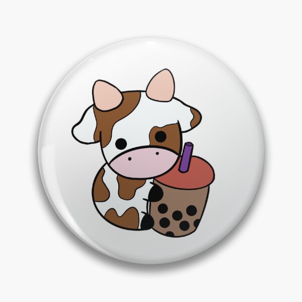 Item preview, Cow Drinking Boba designed and sold by AshleyDesignz.