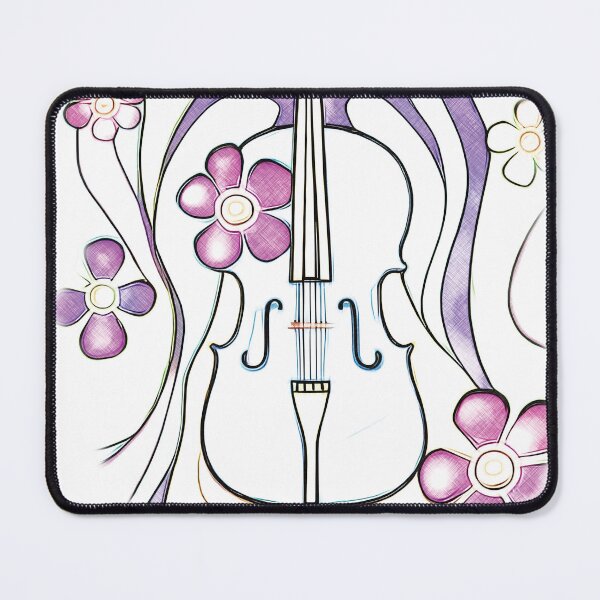 Item preview, Cello drawing designed and sold by piesdesignart.