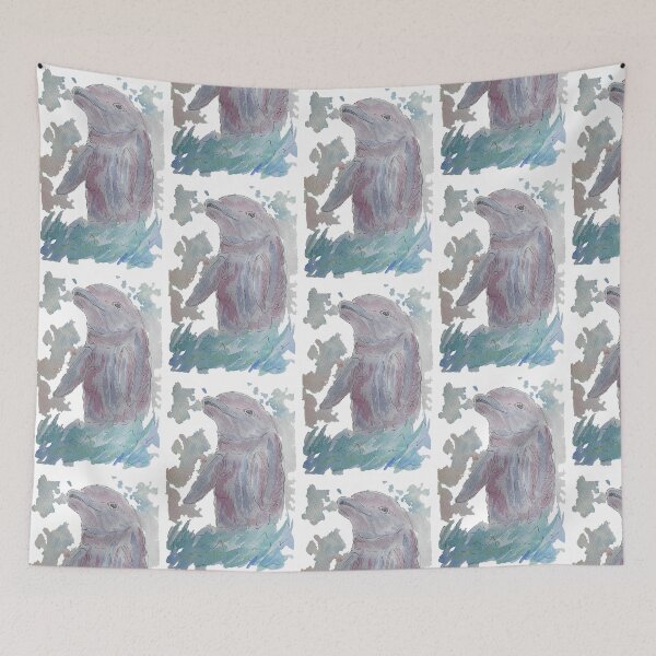 Item preview, Watercolor Dolphin #1 designed and sold by Sproutopia-Art.