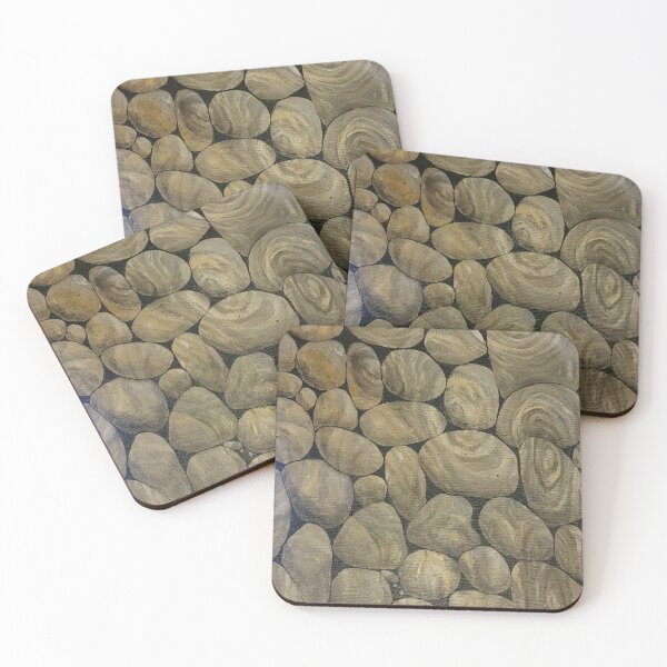 Item preview, Hand Painted Semi Abstract River Rocks designed and sold by Ediebxgood.