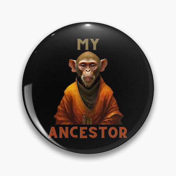 Item preview, My Ancestor Monkey Monk designed and sold by michallaga.