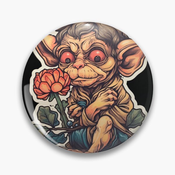 Item preview, Bashful Goblin Sticker designed and sold by Juuskus.