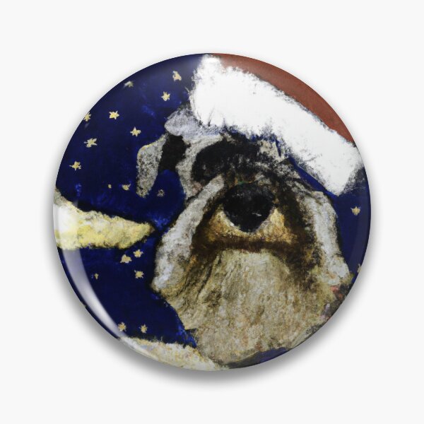 Item preview, mini schnauzer christmas designed and sold by awsmdesigns.