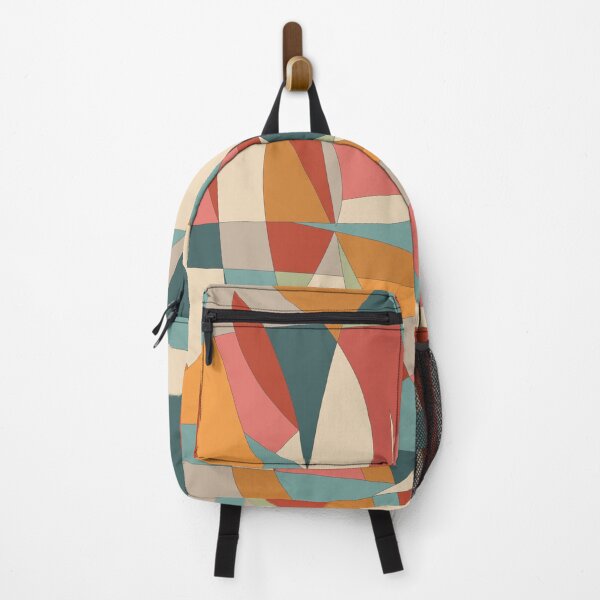 Item preview, Abstract Lines & Shapes in Muted Rainbow designed and sold by aranmade.