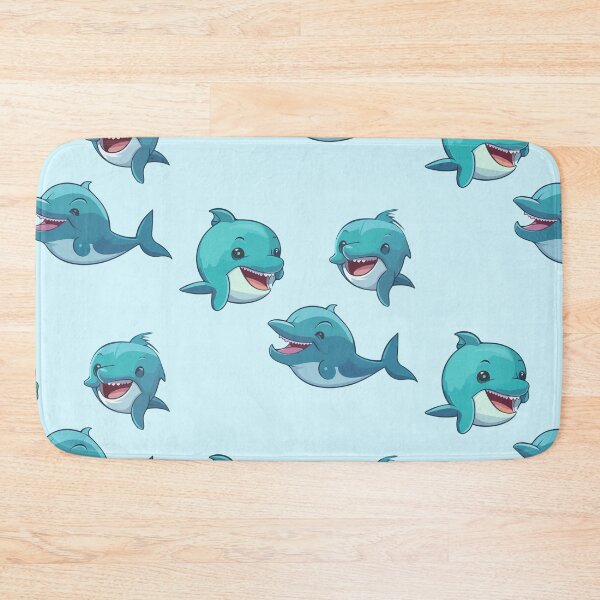 Item preview, Cute Dolphins Stickers Pack designed and sold by StickerWorlds.