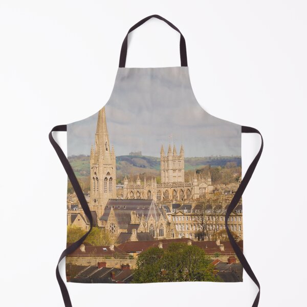 Item preview, The view of Bath Abbey from Abbey View Gardens designed and sold by Rowena Ko.