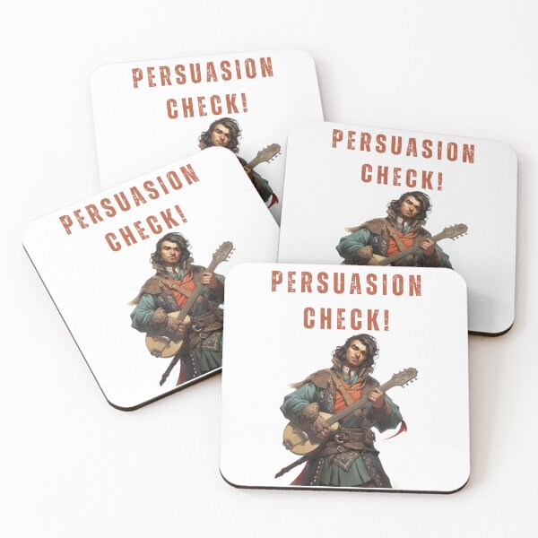Aperçu de l'œuvre Persuasion Vérifier Barde Sexy créée et vendue par The Mad Muffin.