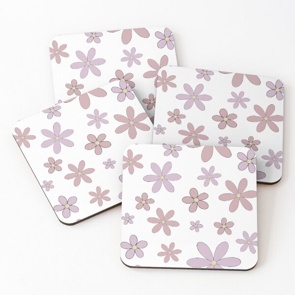 Item preview, Large Pink & Purple Florals  designed and sold by artbychloetunni.