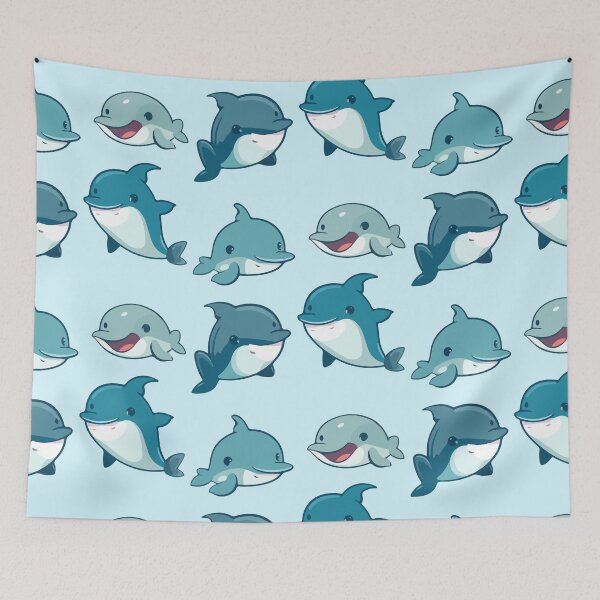Item preview, I love Dolphins designed and sold by StickerWorlds.