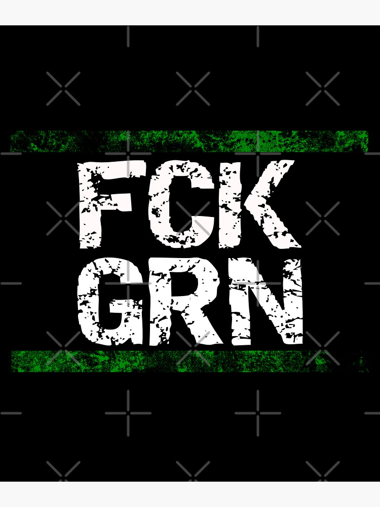 fck grn, anti grüne | Sticker
