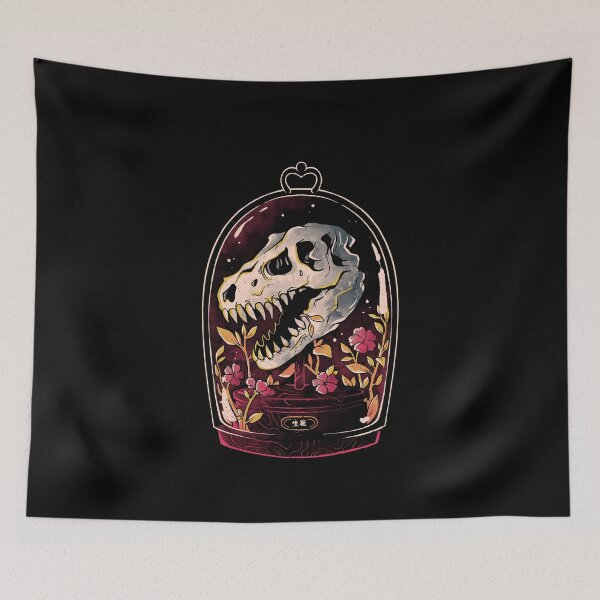 Item preview, Dino Relic - Cute Flowers Skull Gift designed and sold by EduEly.