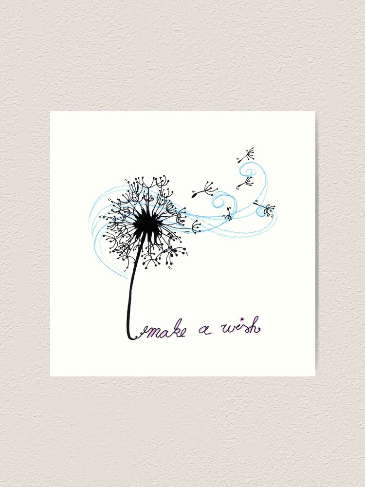 Dandelion Floral Art Print