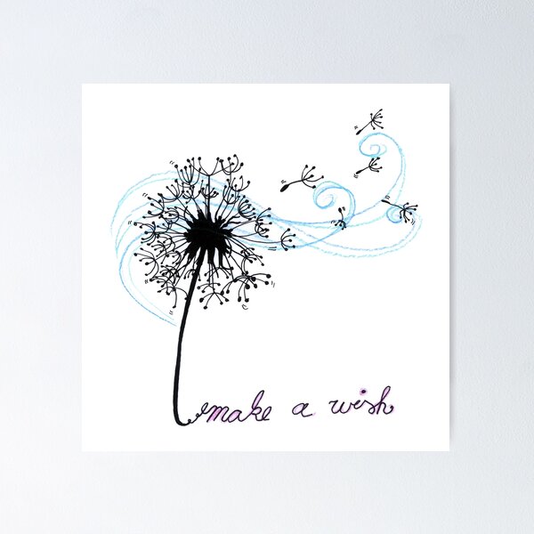 Black And White Dandelion Sketch Notebook by Magictrees & Bumblebees