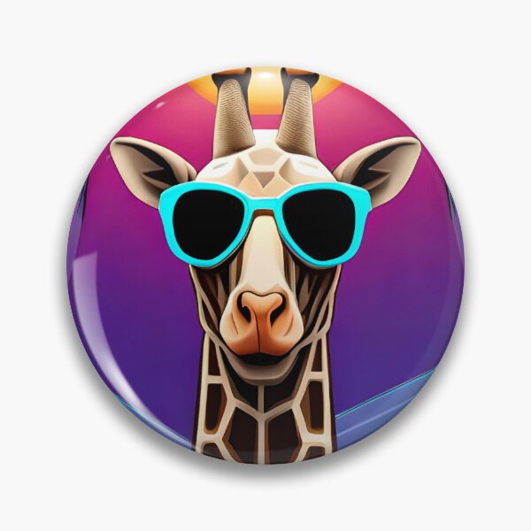 Item preview, Cyberpunk Giraffe with sunglass designed and sold by zordhero.