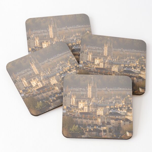 Item preview, Birdseye view of Bath Abbey  designed and sold by Rowena Ko.