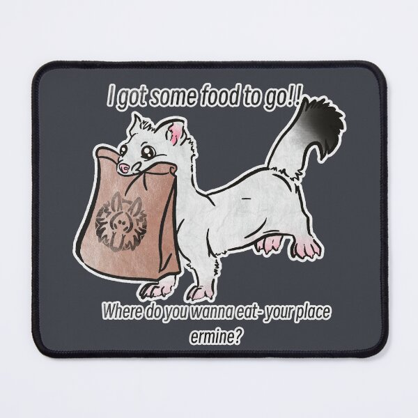 Item preview, Your place Ermine? designed and sold by Sparklepupfaeri.