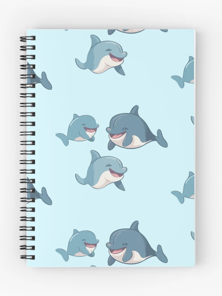 Thumbnail 1 of 3, Journal, Dolphin Sticker Pack designed and sold by StickerWorlds.