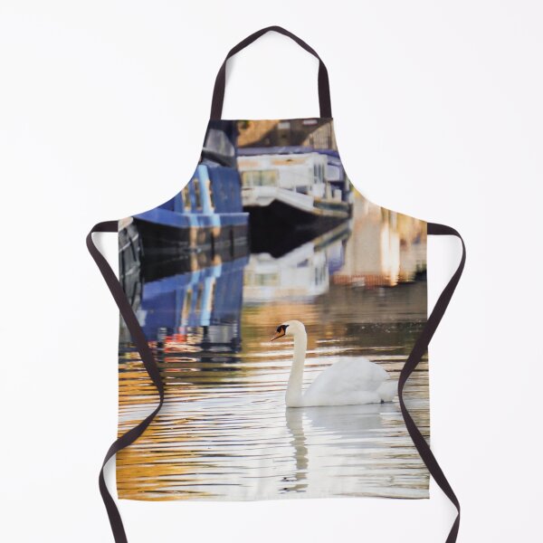 Item preview, Swan on Kennet & Avon Canal designed and sold by Rowena Ko.