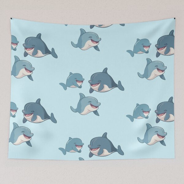 Item preview, Dolphin Sticker Pack designed and sold by StickerWorlds.