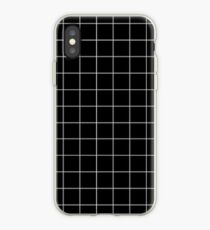 Black Grid iPhone Case
