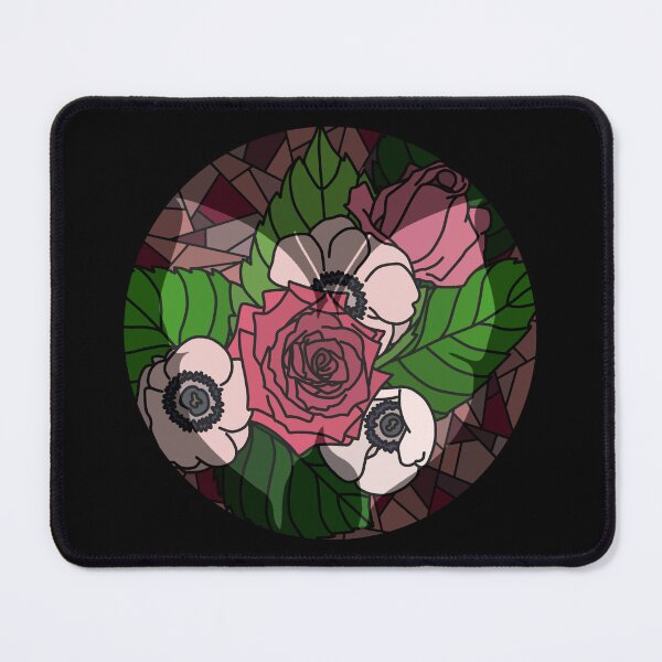 Item preview, Butterfly silhouette over rose stainless window designed and sold by TJMorningstar01.