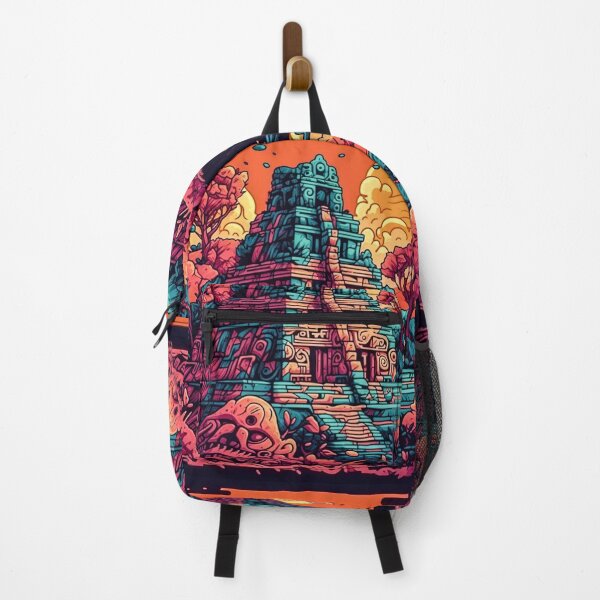 Item preview, Myan Ruins Illustration designed and sold by unthinkabletees.