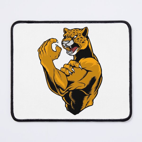 Item preview, Muscle Jaguar (WHITE) designed and sold by RUBYAL.