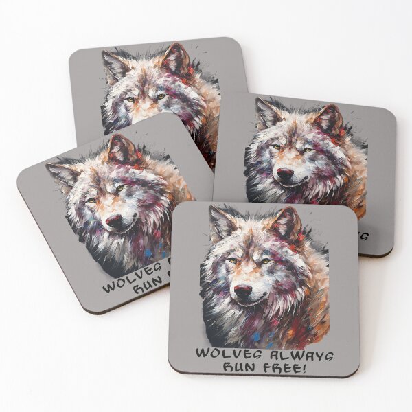 Item preview, Wolves always run free designed and sold by DavisDesigns79.