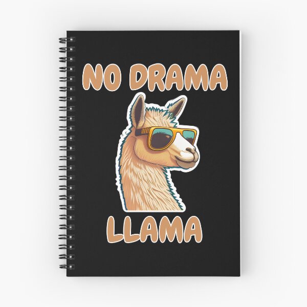 Item preview, No Drama Llama designed and sold by LlamaLoversShop.
