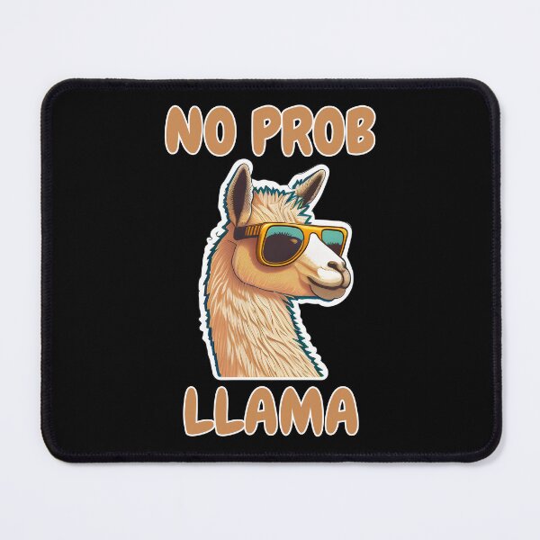 Item preview, No Prob Llama designed and sold by LlamaLoversShop.