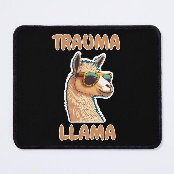 Item preview, Trauma Llama designed and sold by LlamaLoversShop.