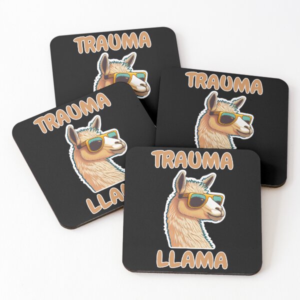 Item preview, Trauma Llama designed and sold by LlamaLoversShop.