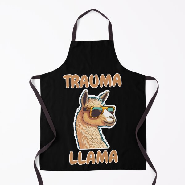 Item preview, Trauma Llama designed and sold by LlamaLoversShop.