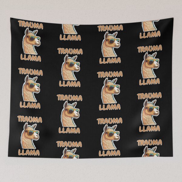 Item preview, Trauma Llama designed and sold by LlamaLoversShop.