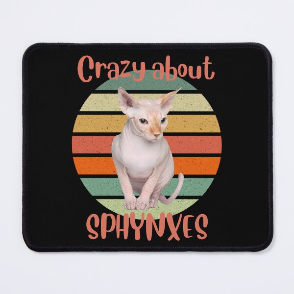Item preview, Crazy About Sphynxes designed and sold by BluePlanetMerch.
