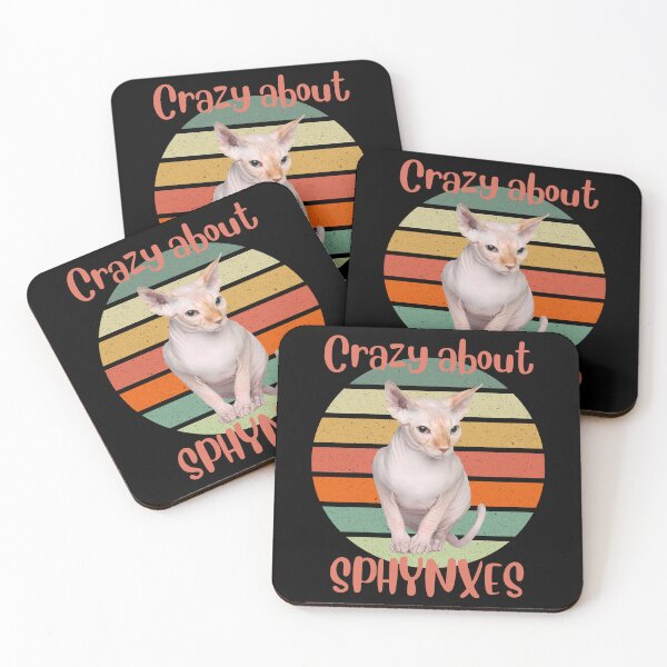 Item preview, Crazy About Sphynxes designed and sold by BluePlanetMerch.