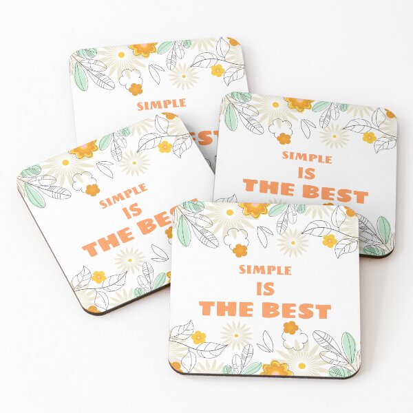Item preview, Simple is the best designed and sold by RosyCorner.